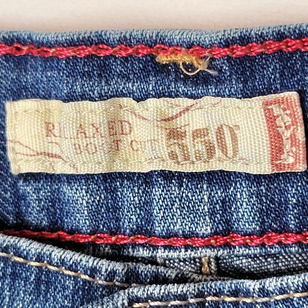 LEVIS 550 Relaxed Boot Cut Medium Wash Denim Jeans Womens Size 10 Medium - Picture 9 of 16